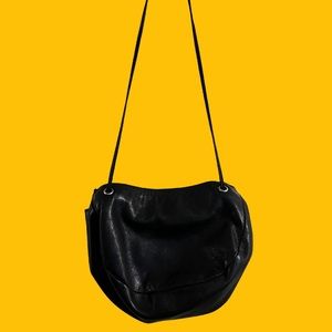 COS  Minimal soft leather flap over bag